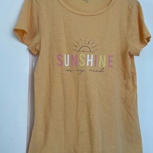 LOFT TEE SHIRT “Sunshine on my mind”NWOT